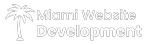 Miami Website Development White Logo